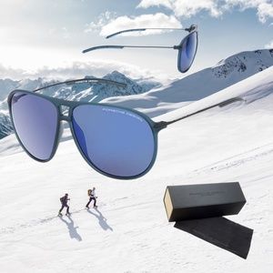 Black Friday DEAL Porsche Design Frame - P'8635-D Polarized Aviator $399 MSRP!
